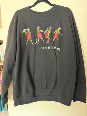 Grinch Sweatshirt- Crewneck